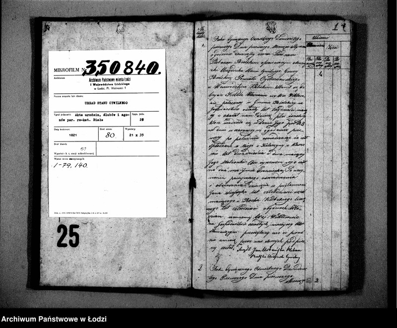 image.from.unit.number "Akta urodzeń, małżeństw i zgonów"