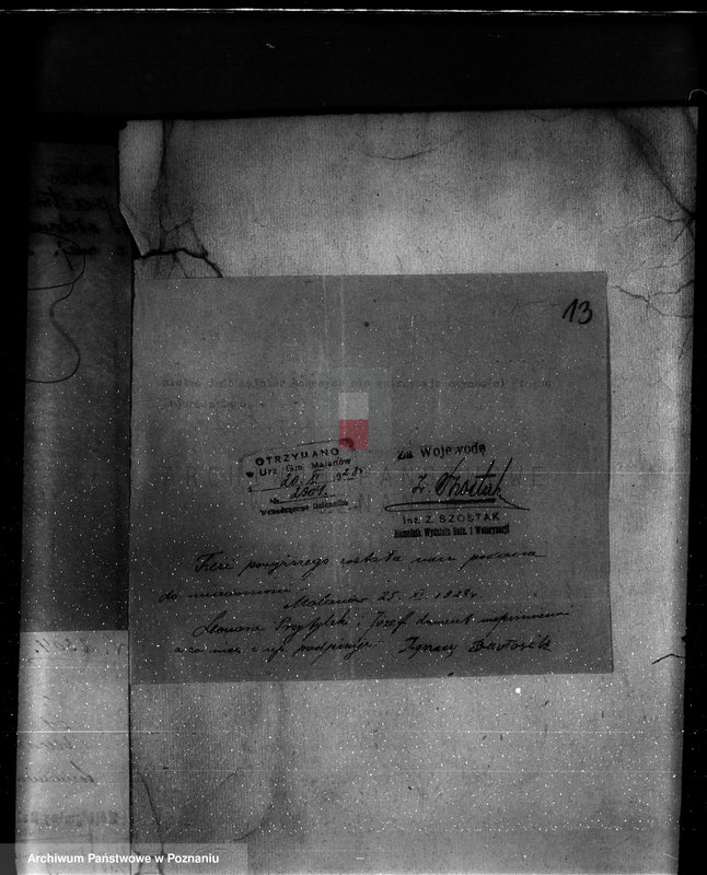 Obraz 17 z jednostki "Zmiana częściowej zmiany orzeczenia dotyczącego lasu majątku Zdzenice powiat turecki"