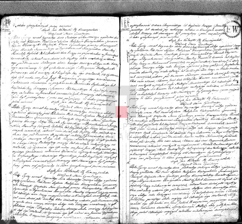 image.from.unit.number "Akta Cywilne Urodzonych Gminy Krasnopolskiey Pttu Seyneńskiego Depptu Łomżyńskiego 1813 R."