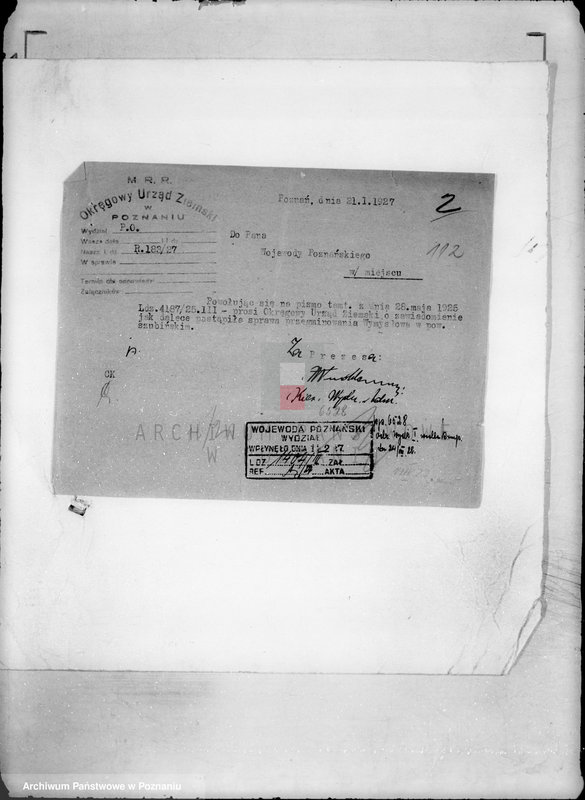 Obraz 19 z jednostki "Powiat Szubin /sprawy samorządowe/"