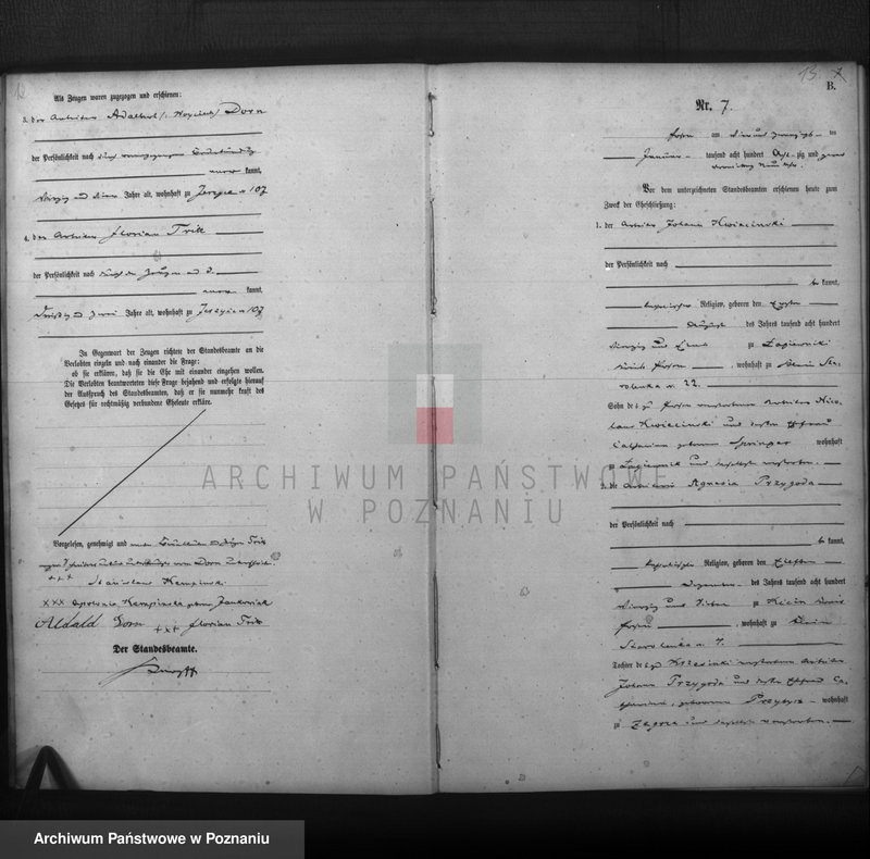 Obraz 8 z jednostki "Księga małżeństw"