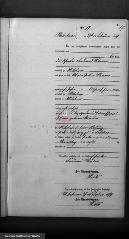 Obraz 19 z jednostki "Księga zgonów"