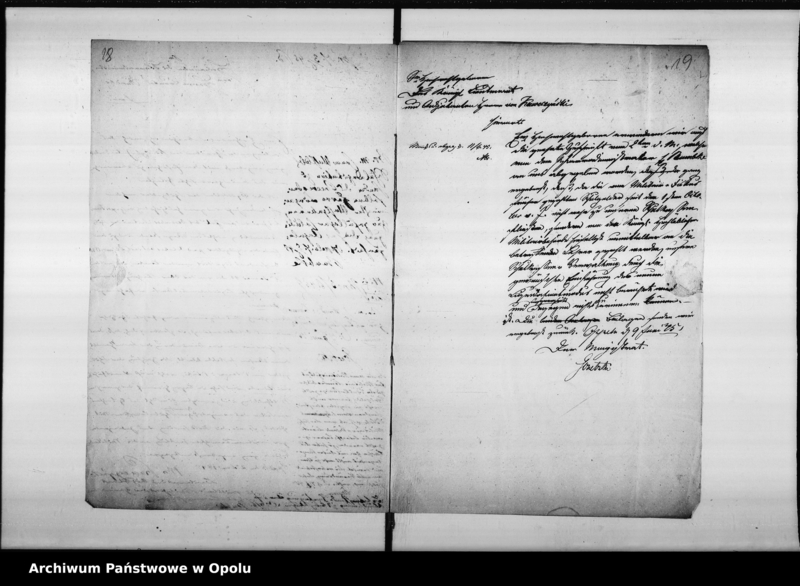 Obraz 16 z jednostki "Acta des Magistrats zu Oppeln betreffend das Schulgeld für Militairkinder 1831-60"