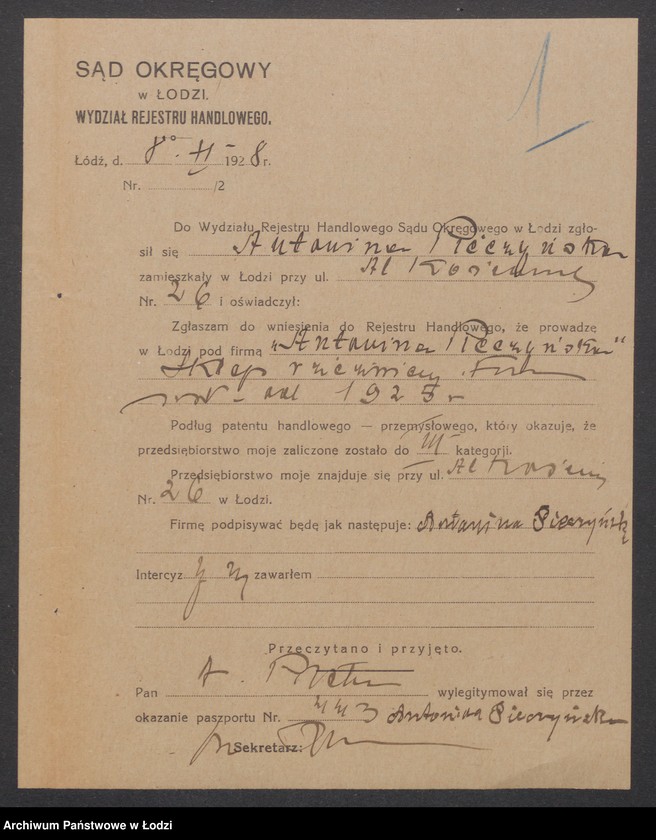 Obraz 3 z jednostki "Antonina Pieczyńska - sklep rzeźniczy"