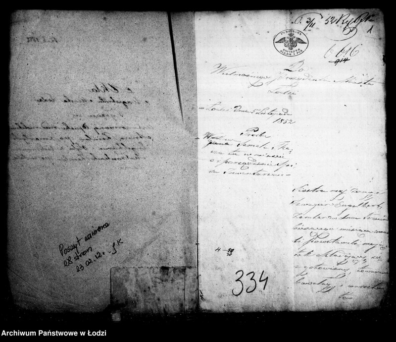 Obraz 5 z jednostki "Akta tyczące się ustanowienia opieki nad nieletnią Anną Zemler po zmarłych Engelharcie i Otylii z Bachmanow małżonków Zemler pozostałą córką"