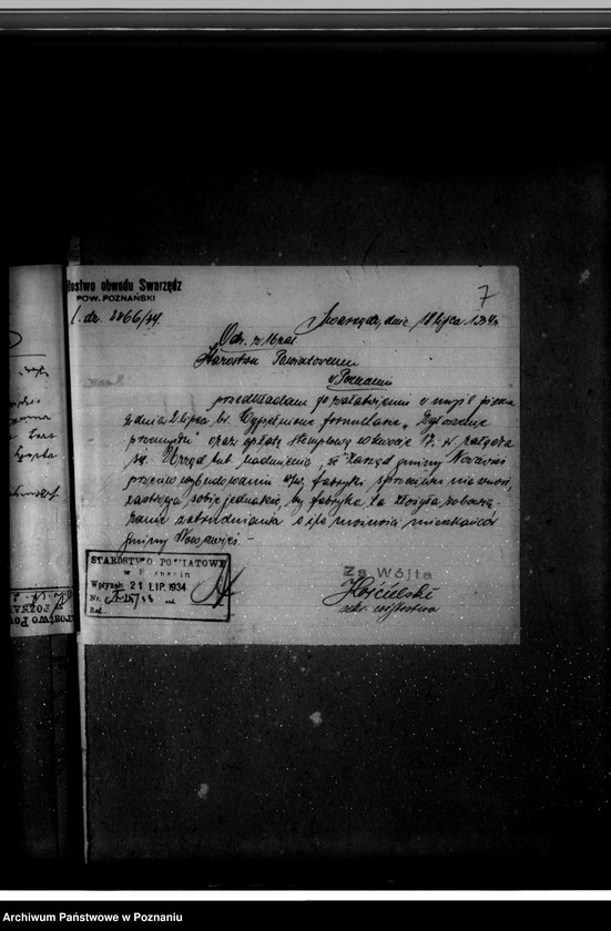 Obraz 12 z jednostki "Zatwierdzenie zakładu przemysłowego /wytwórni kafli/ w. Adascha w Antoninku powiat poznański"