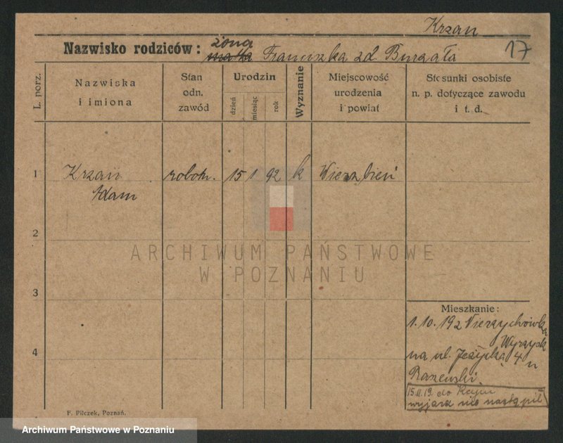 Obraz 17 z jednostki "Krzaczek - Krzyślak"