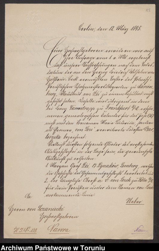 image.from.unit.number "[Michał Leon Sczaniecki i Bogusława z Kruszyńskich - korespondencja II. Korespondencja dot. dziejów rodu Łosiów w Prusach, spadków po J. Jeżewskim, A. Kalksteinie, B. Klepaczewskim, E. Wilkxyckiej]"