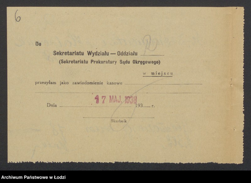 Obraz 8 z jednostki "Dom Handlowo-Komisowy- Aron Helpern, Szlama Zelman Diament- komis i przedstawicielstwo firm- Rygawar sp. akc. Piast sp. akc. oraz inne tranzakcje handlowe"