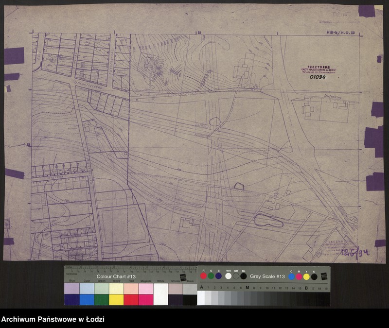 Obraz 1 z jednostki "Plan miasta Łodzi. Sekcja NO 23"