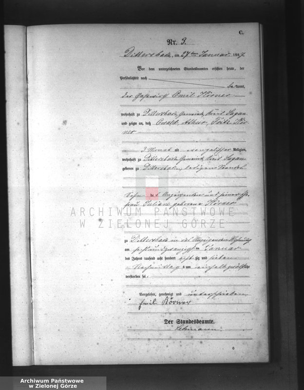 Obraz 6 z jednostki "[Księga aktów zgonów]"