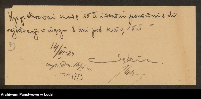 Obraz 5 z jednostki "Mendel Hersz Krybus- sprzedaż wyr. kolonialnych"