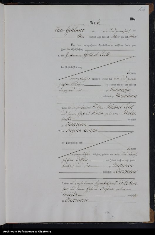 image.from.unit.number "Heiraths-Haupt-Register Nr 1 - 11"