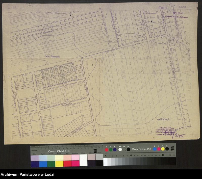 Obraz 1 z jednostki "Plan miasta Łodzi. Sekcja SO 73"
