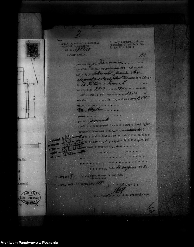 Obraz 16 z jednostki "Majętność Strykowo powiat poznański własność Tiemann nr woj. kotła 6195"