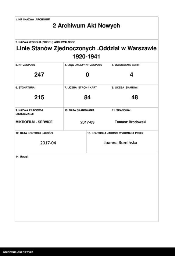 image.from.unit.number "Księga pasażerów wyjeżdżających na SS Leviathan."