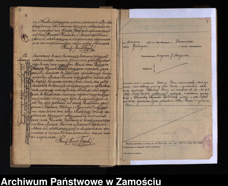 image.from.unit.number "Akta urodzeń, małżeństw, zgonów"