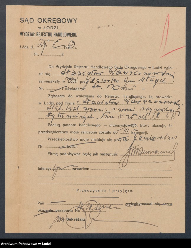 Obraz 3 z jednostki "Stanisław Wawrżonowski- sklep kolonialno-spożywczy i sprzedaż wyrobów tytoniowych"