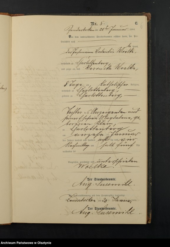 image.from.unit.number "Sterbe-Neben-Register Nr 1 - 66"