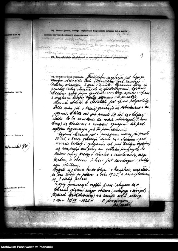 Obraz 12 z jednostki "Majątek Mianowice wyłączenie z art. 4,5 ustawy o reformie rolnej Paweł Tschuschke - spadkobierca"