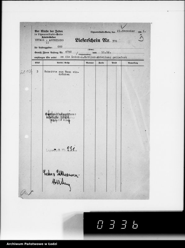 Obraz 8 z jednostki "Baluter Ring. Auslieferung [wyrobów wykonanych na zamówienia]"