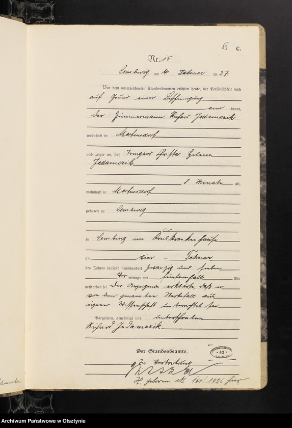 image.from.unit.number "Sterbe-Haupt-Register Nr 1-211"