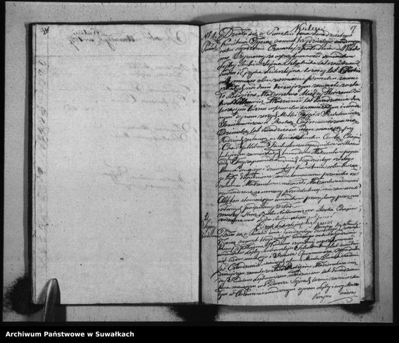 image.from.unit.number "Duplikat Aktów Urodzonych, Zaślubionych i Umarłych Urzędnika Stanu Cywilnego Wyznania Mojżeszowego Okręgu Puńsk z roku 1837."