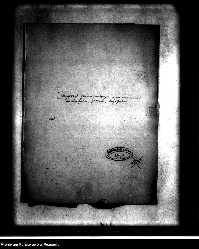 Obraz 4 z jednostki "/Klasyfikacja gruntów państwowych w powiecie obornickim - Murowana Goślina, Gościejewo, Długa Goślina/"