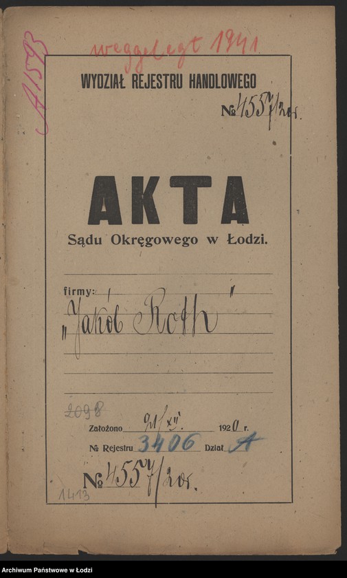 Obraz 2 z jednostki "Jakób Roth- sprzedaż galanteri"