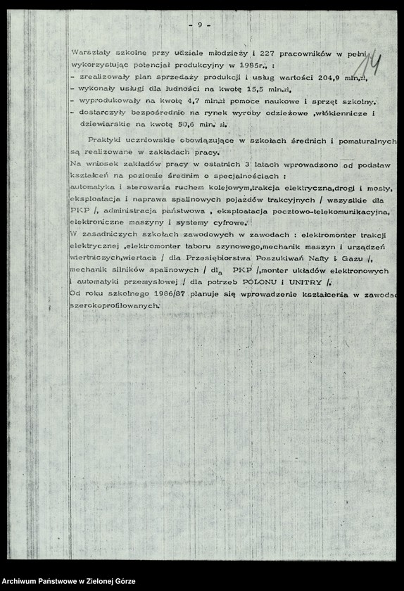 image.from.unit.number "Protokóły z posiedzeń Prezydium Wojewódzkiej Rady Narodowej w Zielonej Górze; Nr 25 - 27 "