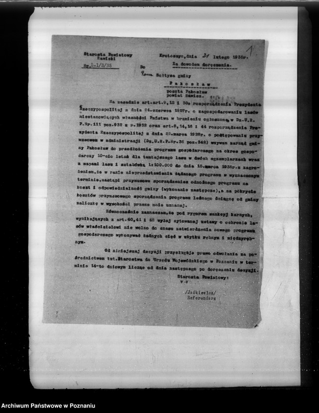 image.from.unit.number "Nadzór nad powiatowymi organami ochrony lasów"