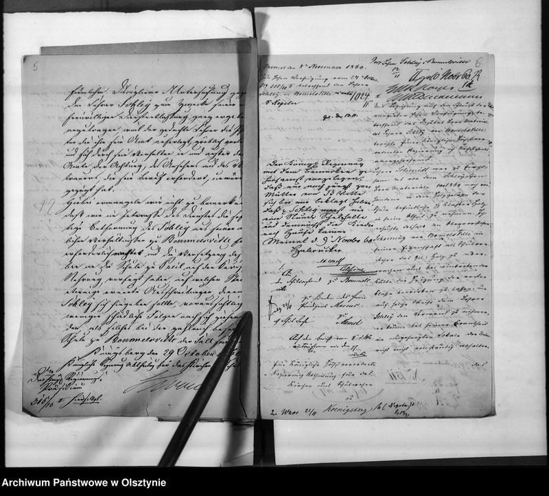 image.from.unit.number "Disciplinar-Untersuchung gegen den Lehrer Schley [Johann Gottlieb] zu Bommelsvitte Kreis memel"