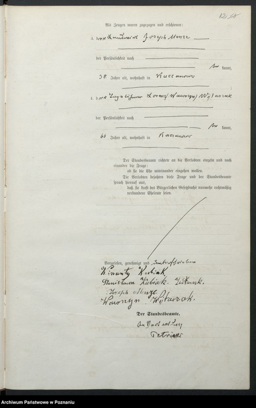 Obraz 15 z jednostki "Heiraths-Haupt-Register tom II"