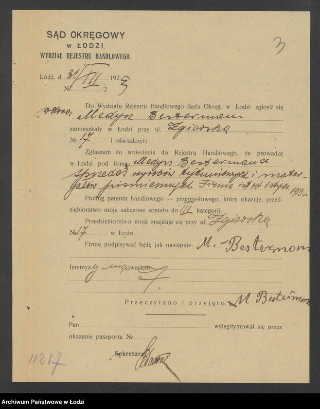 Obraz 5 z jednostki "Medysz Besterman – sprzedaż skóry"