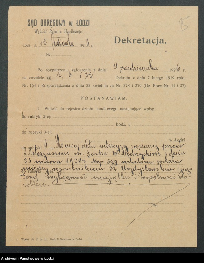 Obraz 17 z jednostki "Grzegorz Lewanton i Wojdysławski- kupno i sprzedaż manufaktury"