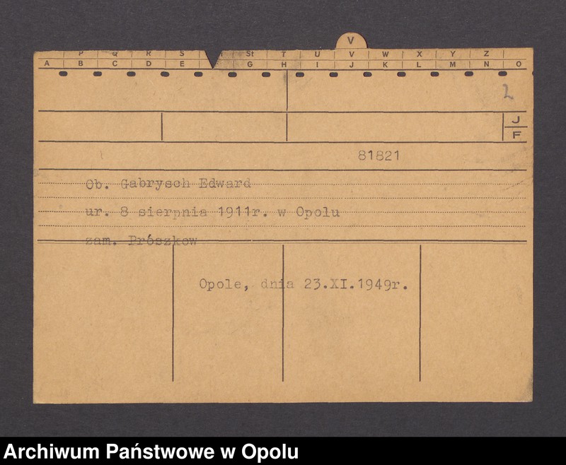 Obraz 4 z jednostki "[Jakubczyk Franz, ur. 30.03.1897 r. Landsmierz]"