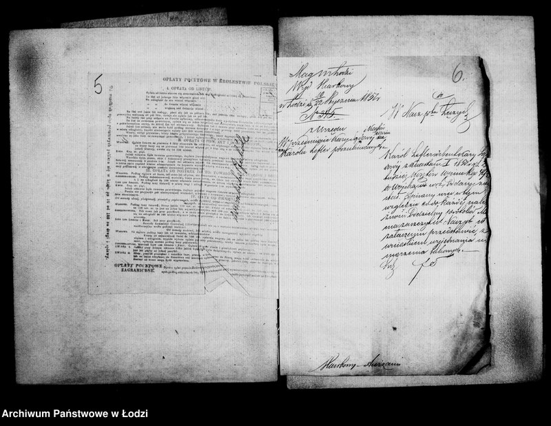 Obraz 9 z jednostki "Akta tyczące się awizacji"