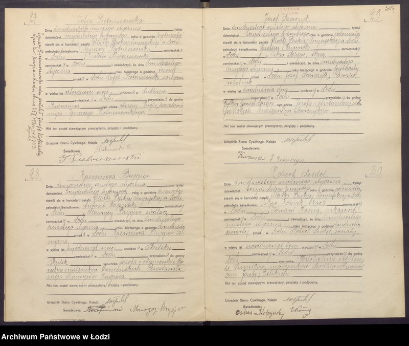 Obraz 10 z jednostki "Akta zgonów"