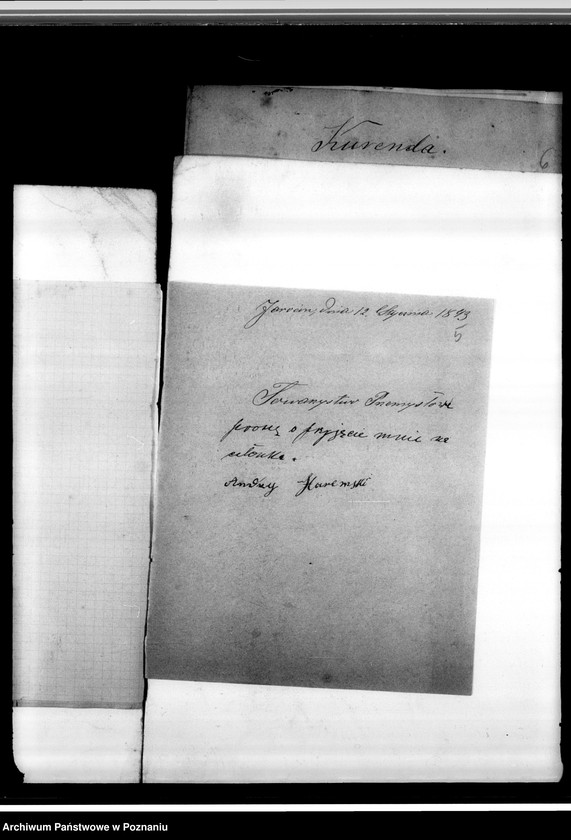 Obraz 7 z jednostki "Korespondencja, podania o przyjęcie na członków, sprawy finansowe, odezwy"