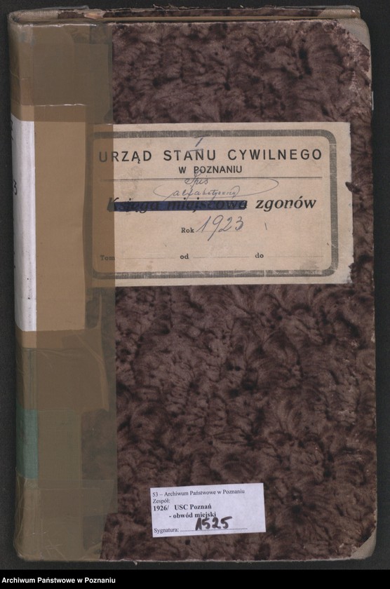 image.from.unit.number "Spis alfabetyczny zgonów za 1923"