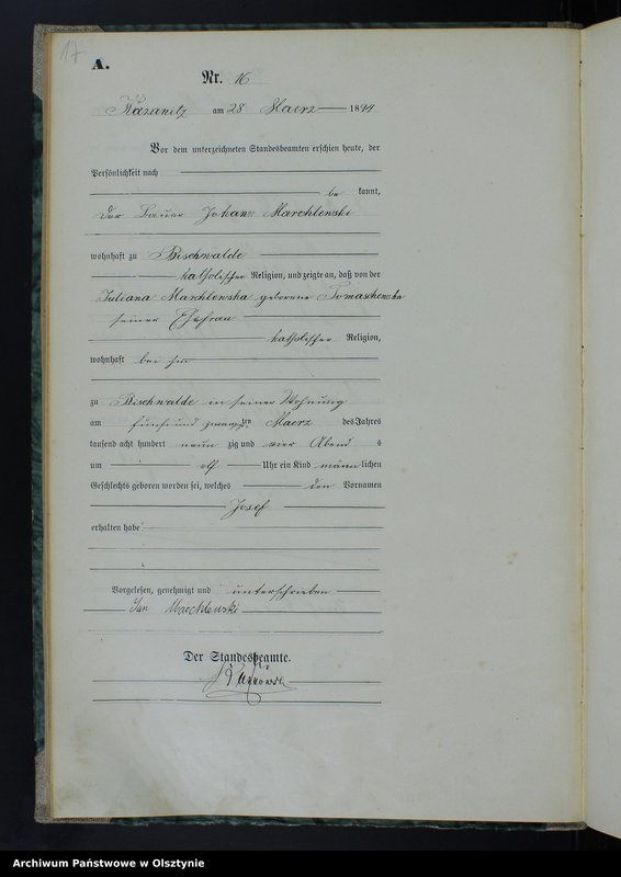 image.from.unit.number "Geburts-Haupt-Register Nr 1 - 77,1 - 97,1 - 88 i 1 - 83"