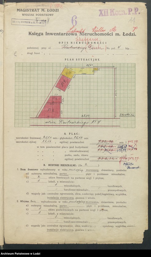image.from.unit.number "Księga inwentarzowa nieruchomości m. Łodzi ul. Piasta"