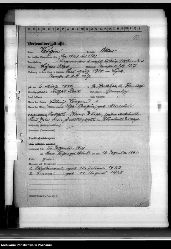 Obraz 17 z jednostki "Bewerbungen um Kinsatz im staatlichen und kommunalen Dienst"