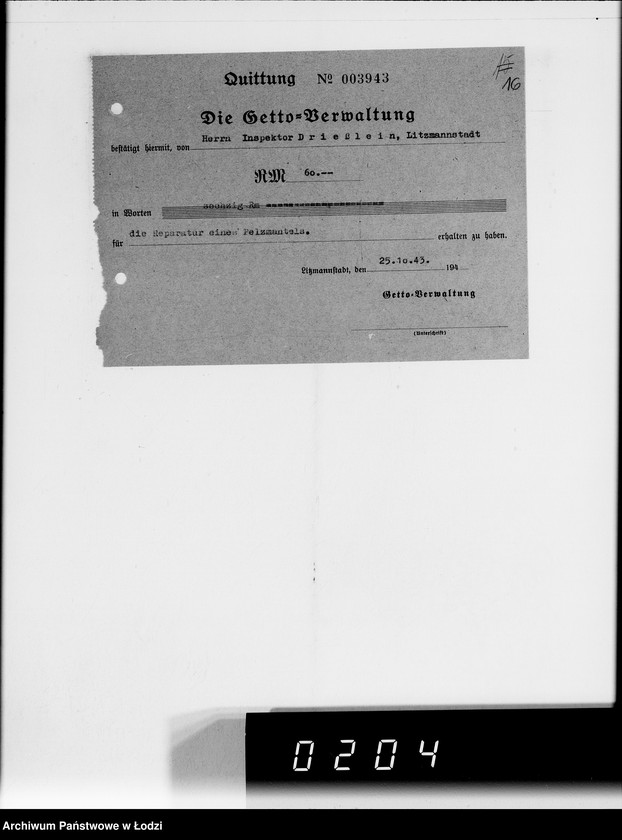 Obraz 20 z jednostki "Einnahme Anweisungen"