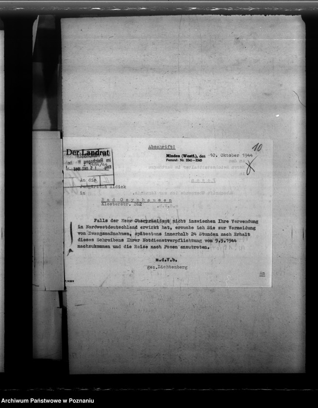 Obraz 14 z jednostki "Notdienstverpflichtung der Ärzte"