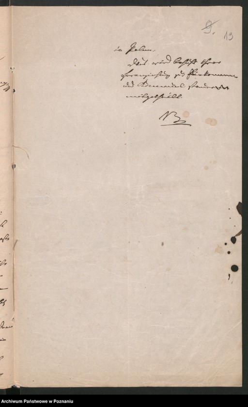 Obraz 16 z jednostki "A. betr. die gräfliche Familie von Bniński"