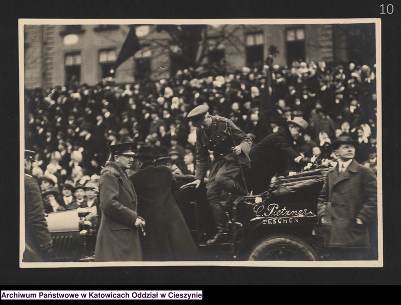 image.from.collection.number "Fotografie Cieszyna z okresu 1918-1920"