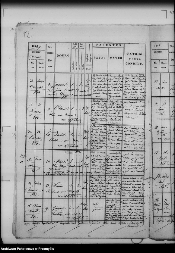 image.from.unit.number "[Kopie ksiąg metrykalnych parafii Kalnica z filiami Kamionki, Sukowate (dekanat Baligród)]"