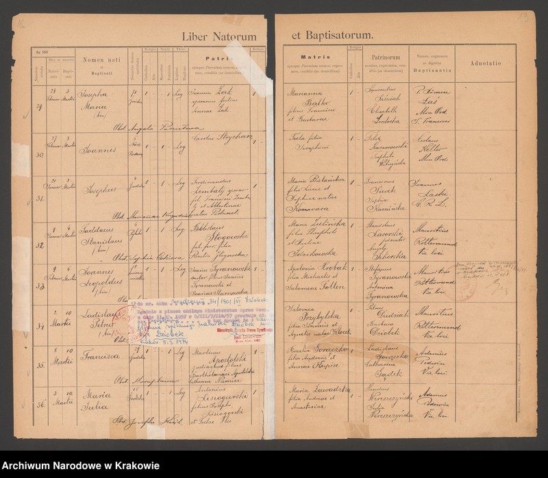 image.from.unit.number "Księga urodzeń"