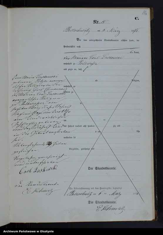 image.from.unit.number "Sterbe-Neben-Register Nr 1 - 71"